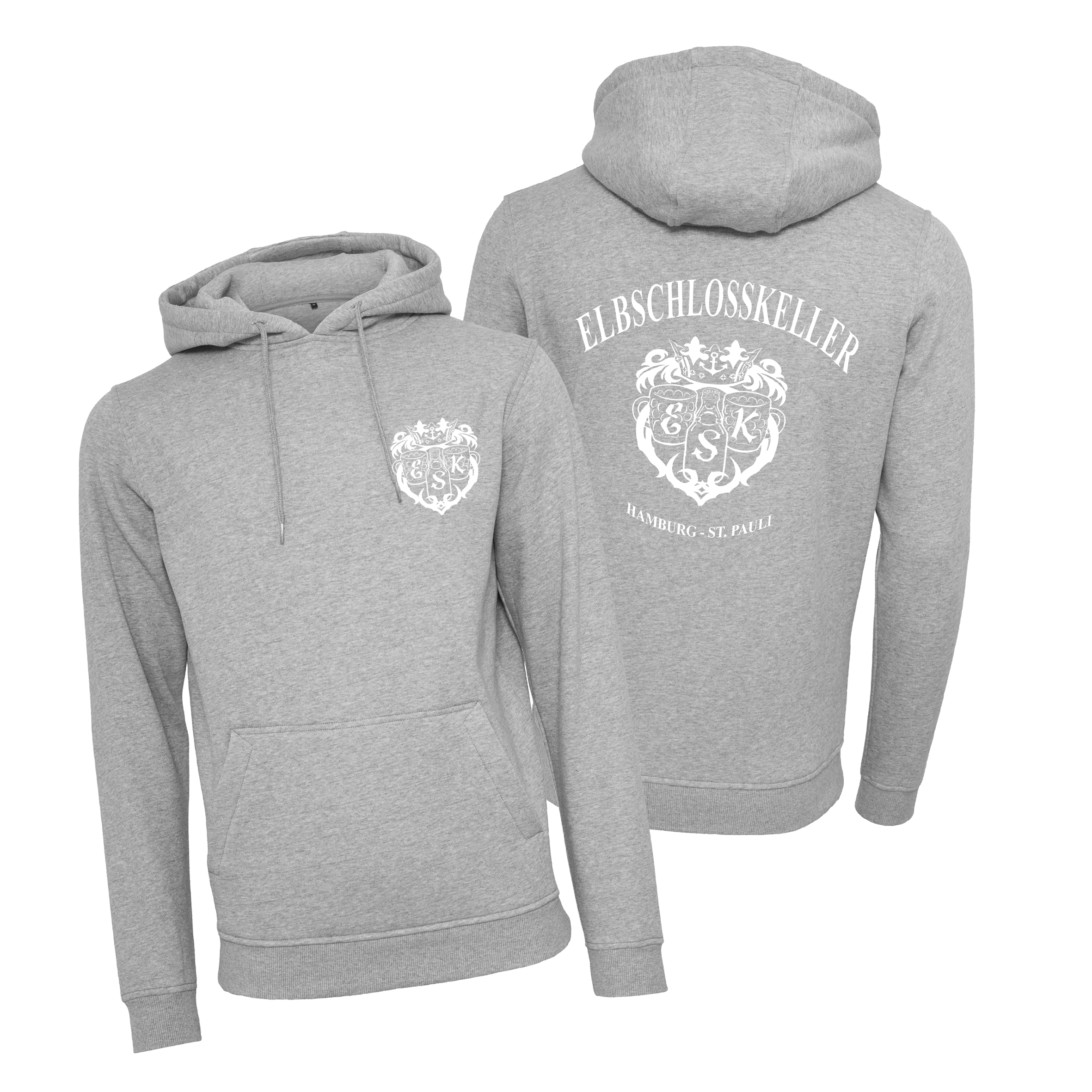 Elbschlosskeller - Hoodie [heather grey]